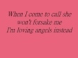 Angel Lyrics Robbie Williams